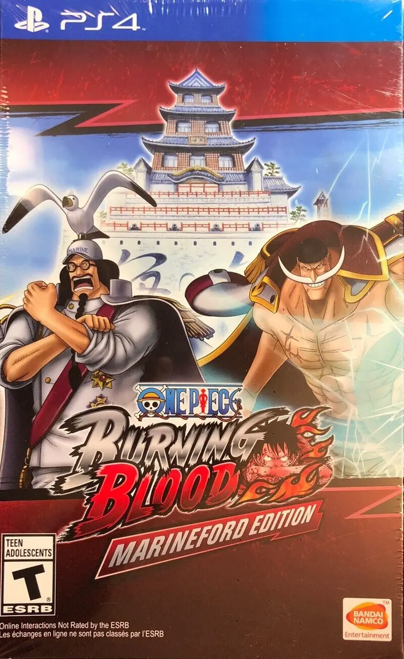 Capa de One Piece: Burning Blood [Marineford Edition]