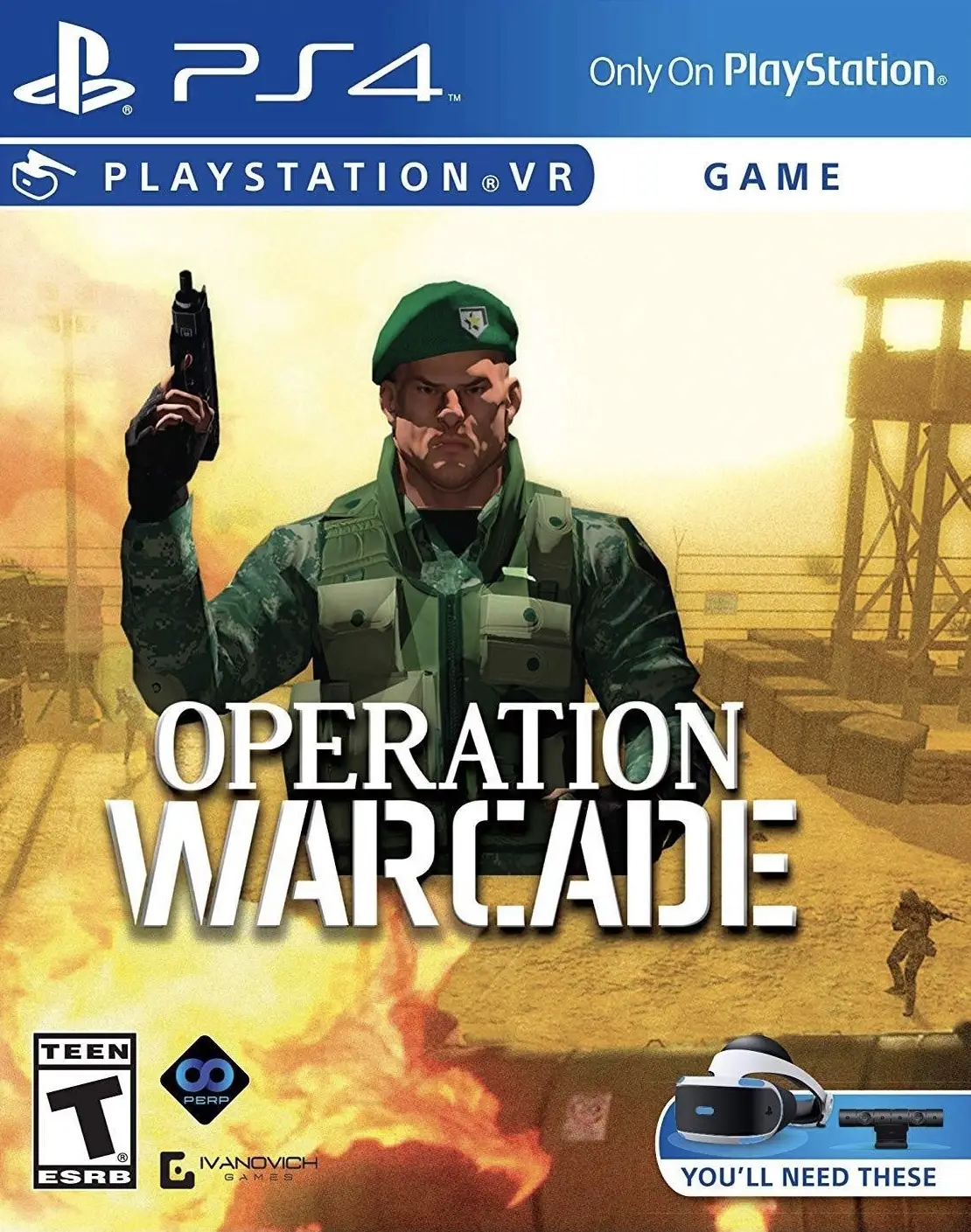 Capa de Operation Warcade