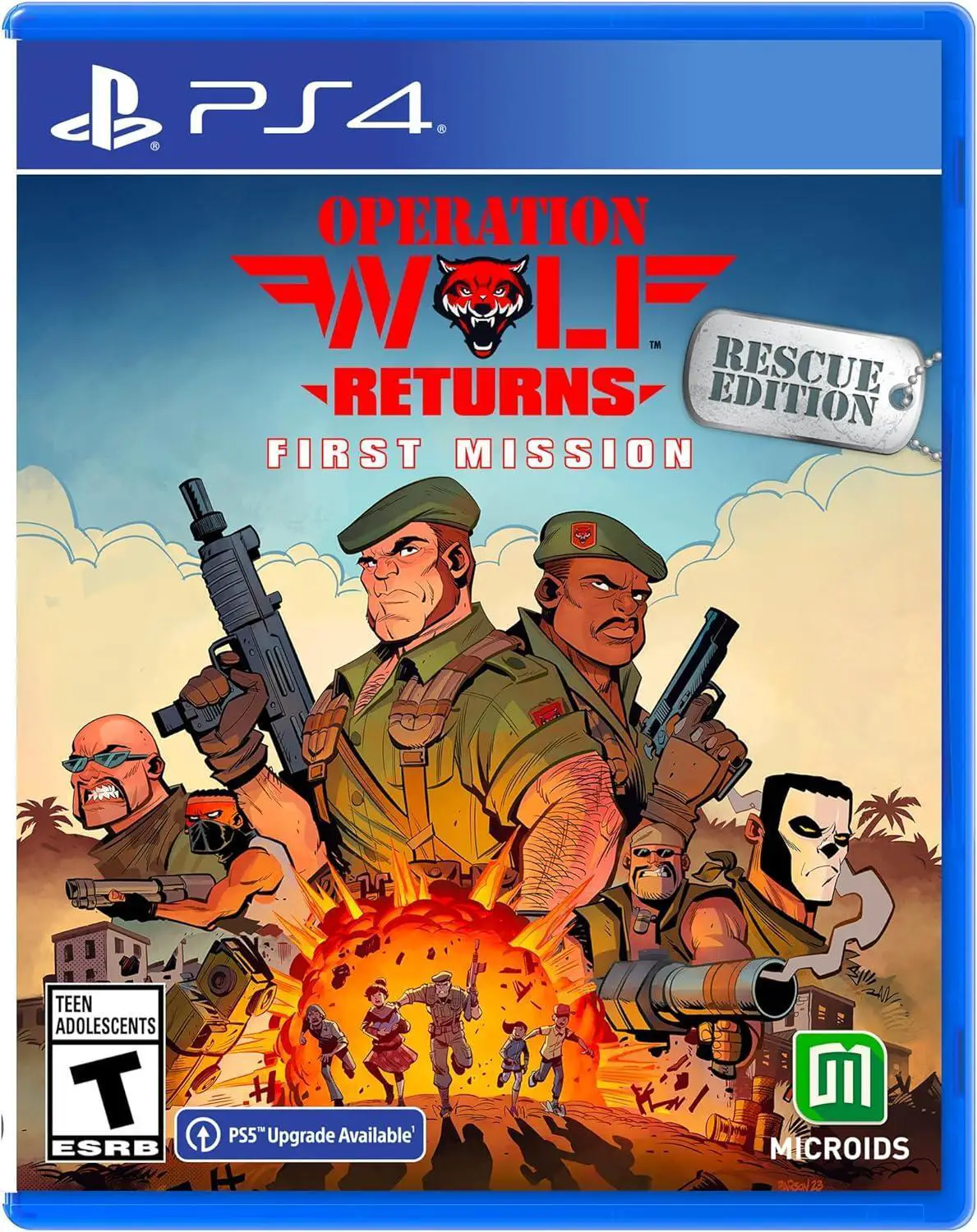 Capa de Operation Wolf Returns: First Mission [Rescue Edition]