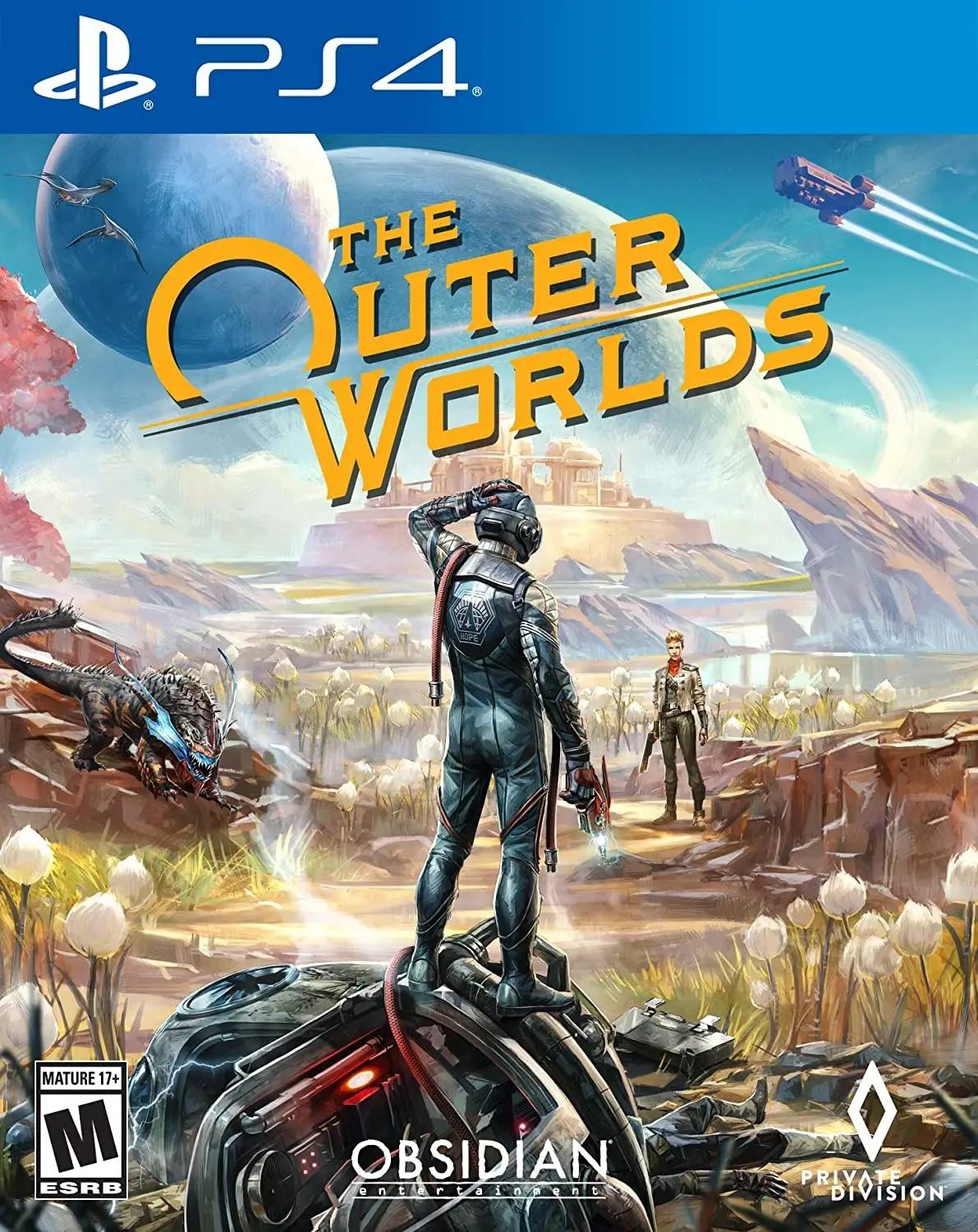 Capa de Outer Worlds