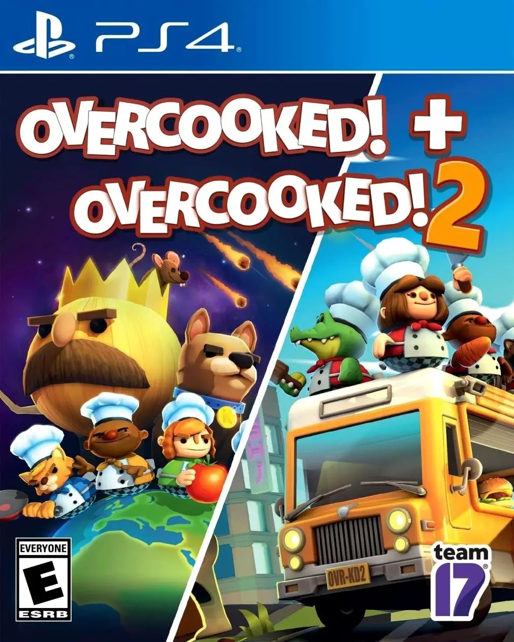 Capa de Overcooked! + Overcooked! 2
