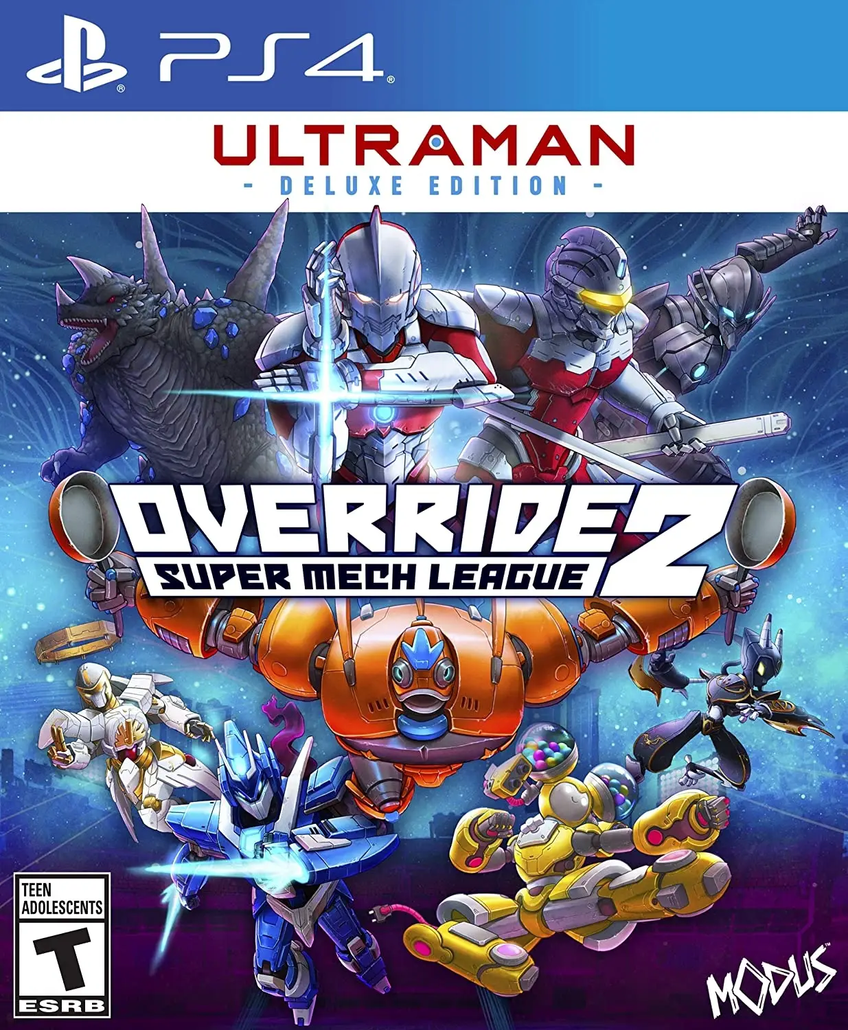 Capa de Override 2: Super Mech League [Ultraman Deluxe Edition]