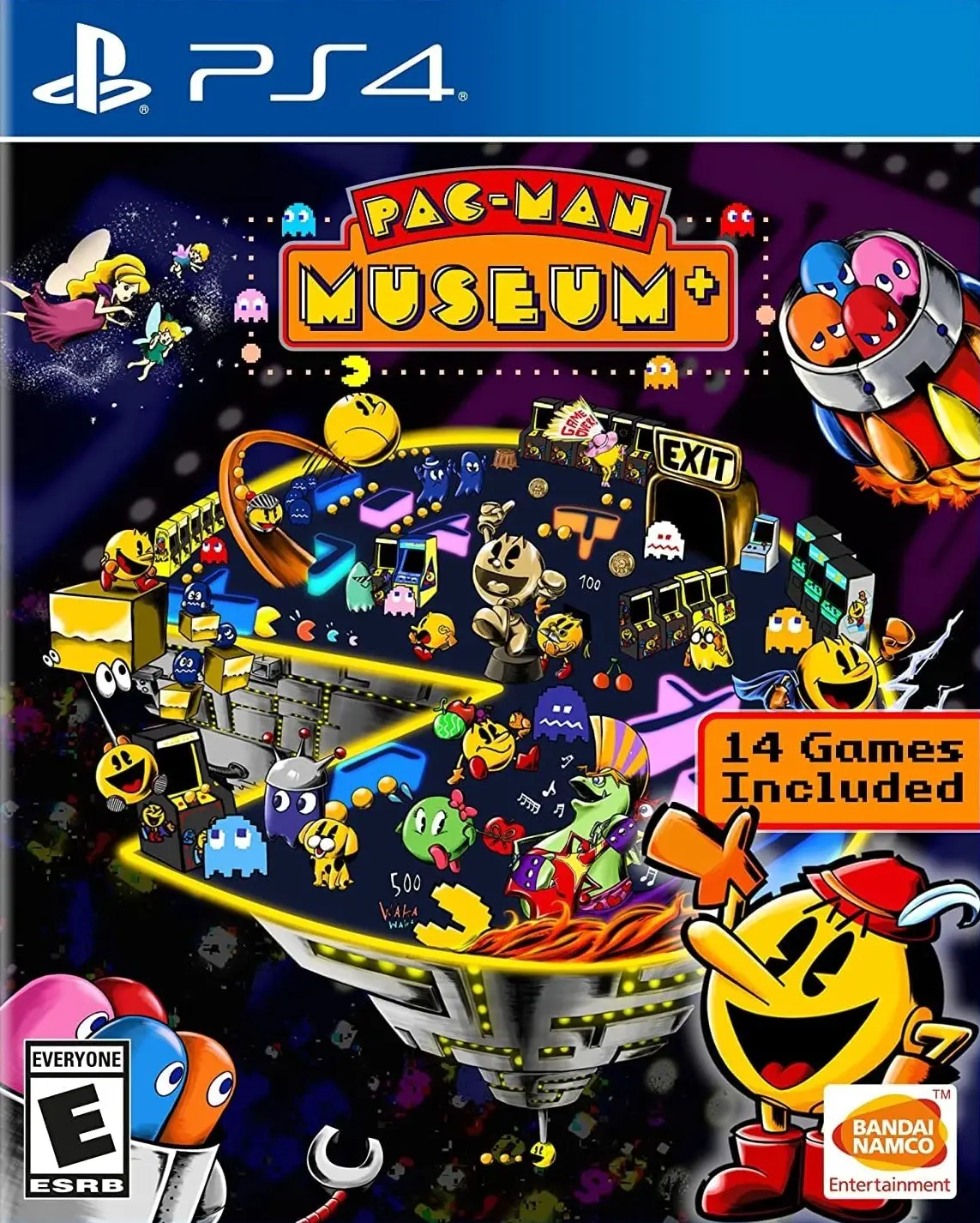 Capa de Pac-Man Museum+