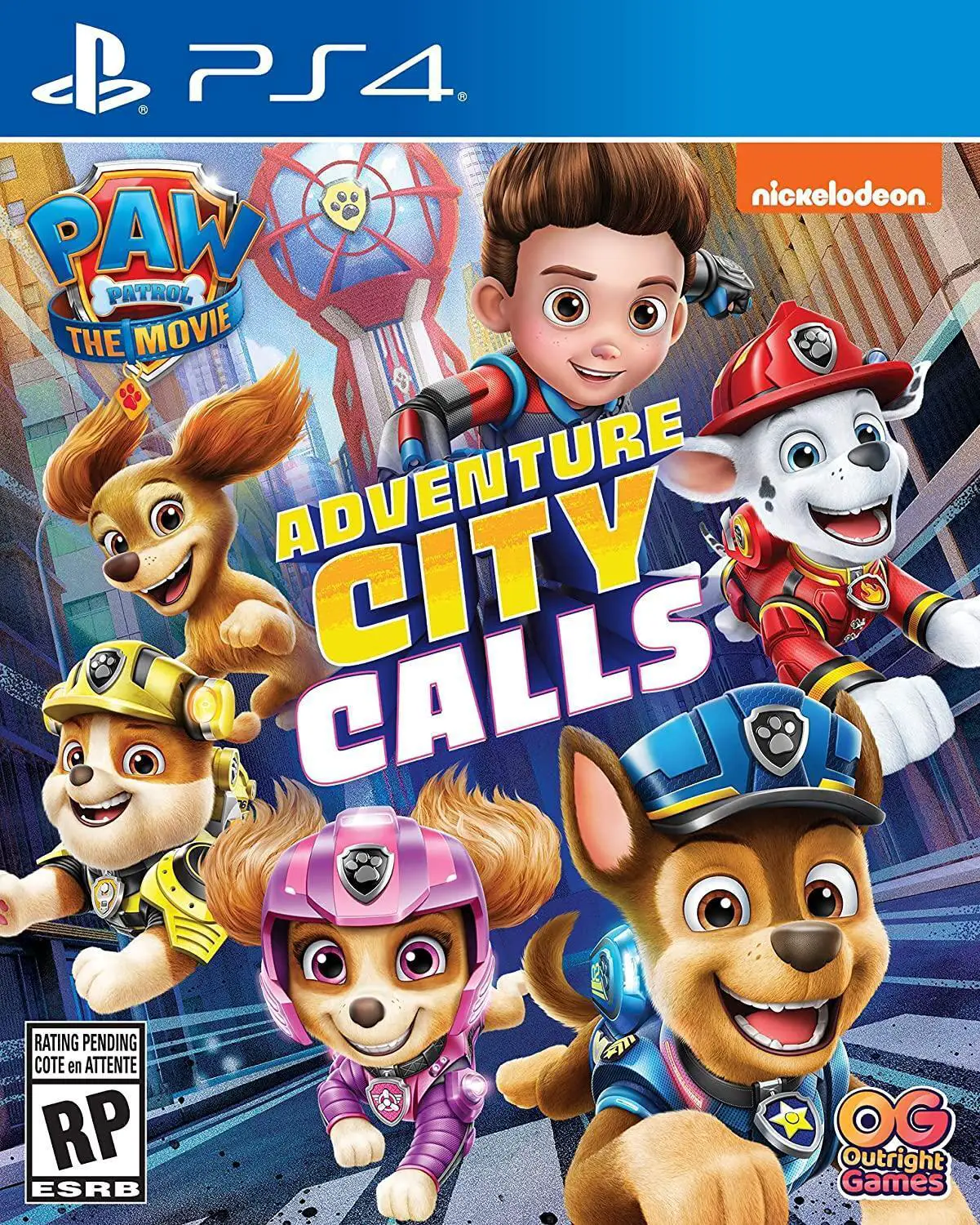 Capa de PAW Patrol The Movie: Adventure City Calls