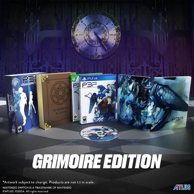 Capa de Persona 3 Portable [Grimoire Edition]