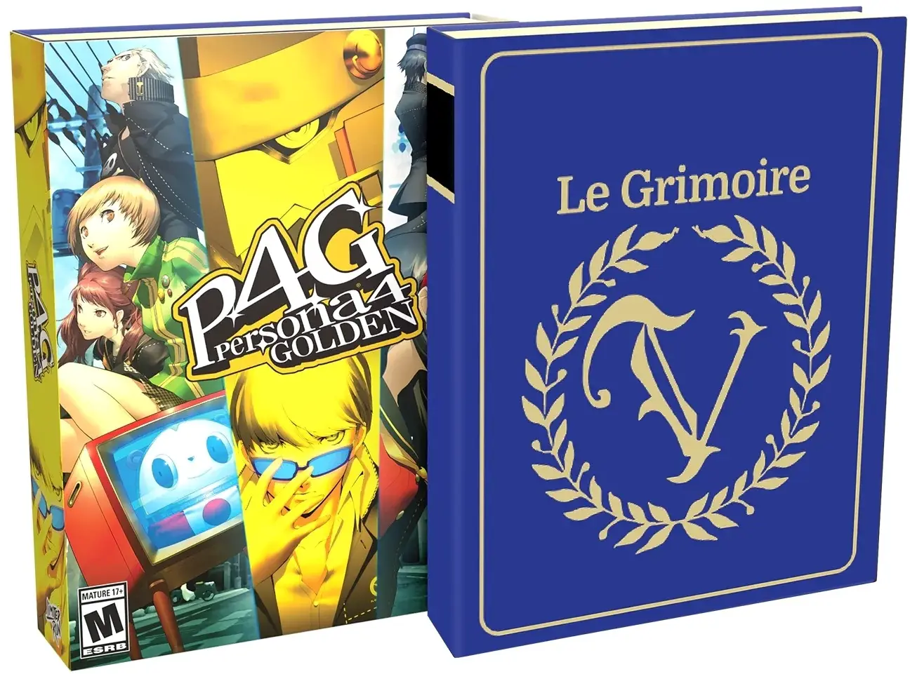 Capa de Persona 4 Golden [Grimoire Edition]