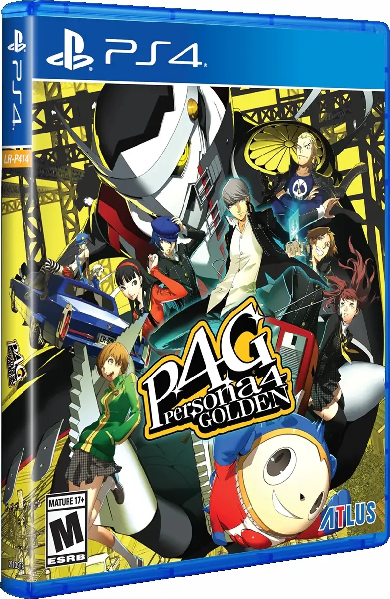 Capa de Persona 4 Golden