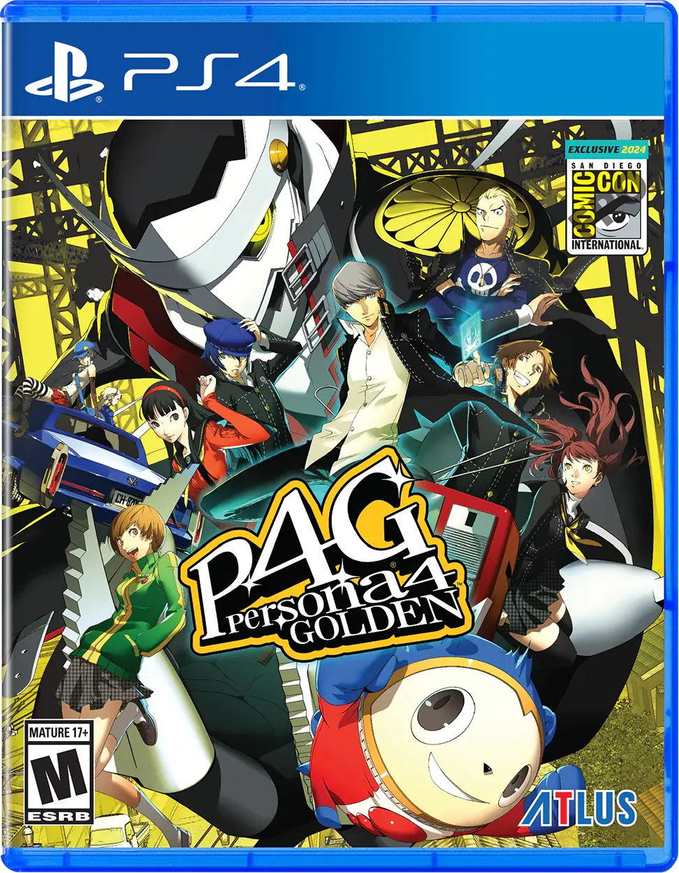 Capa de Persona 4 Golden [SDCC 2024]