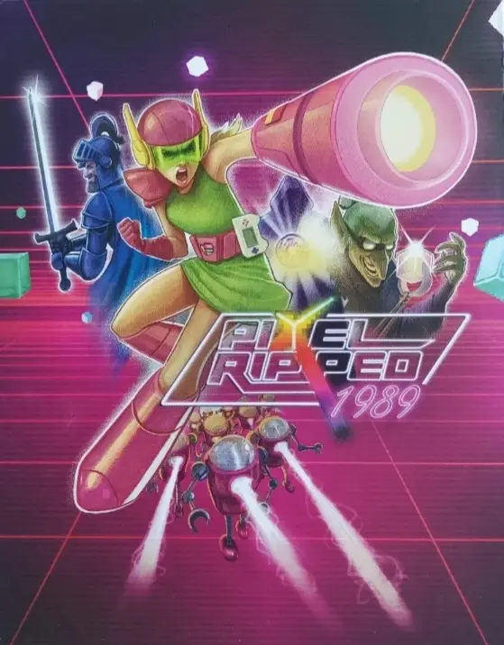 Capa de Pixel Ripped 1989 [Pink Cassette Edition]