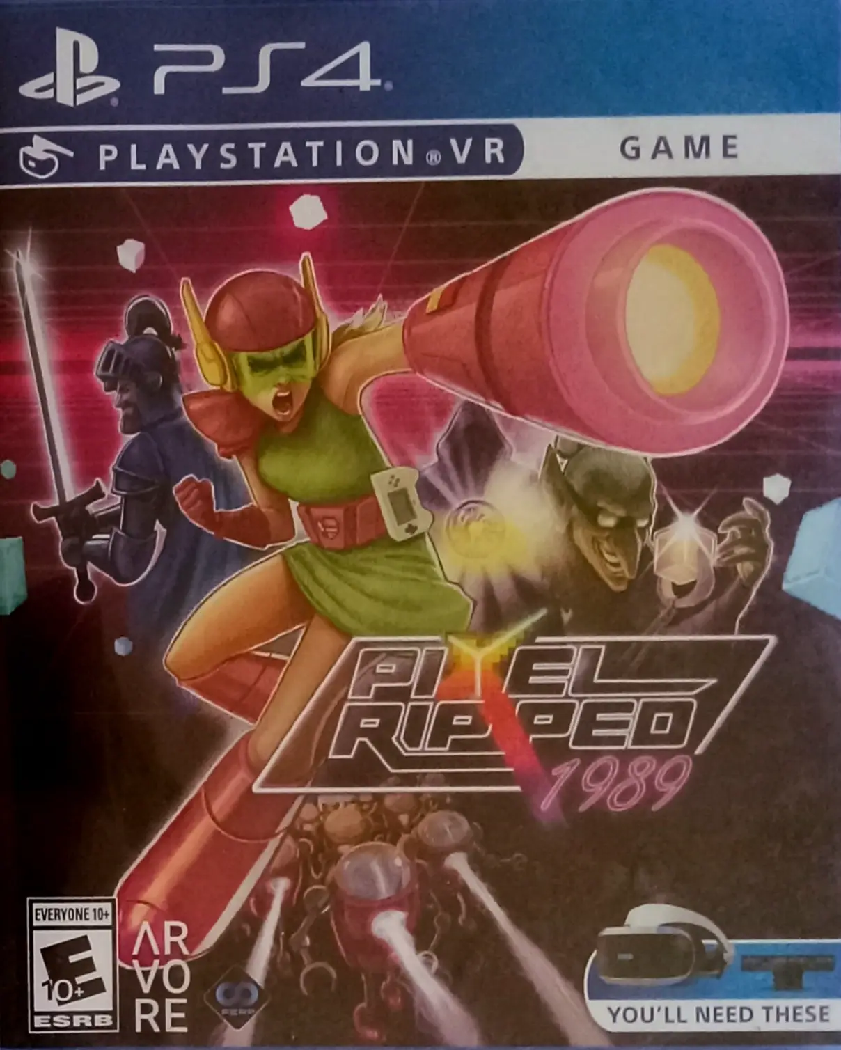 Capa de Pixel Ripped 1989