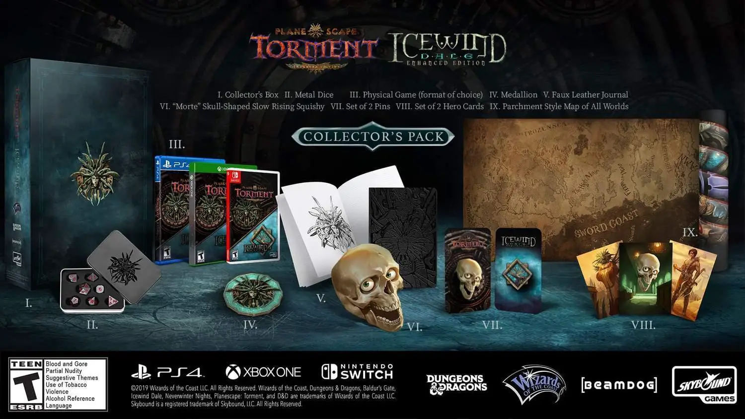 Capa de Planescape: Torment: Enhanced Edition / Icewind Dale: Enhanced Edition [Collector's Pack]
