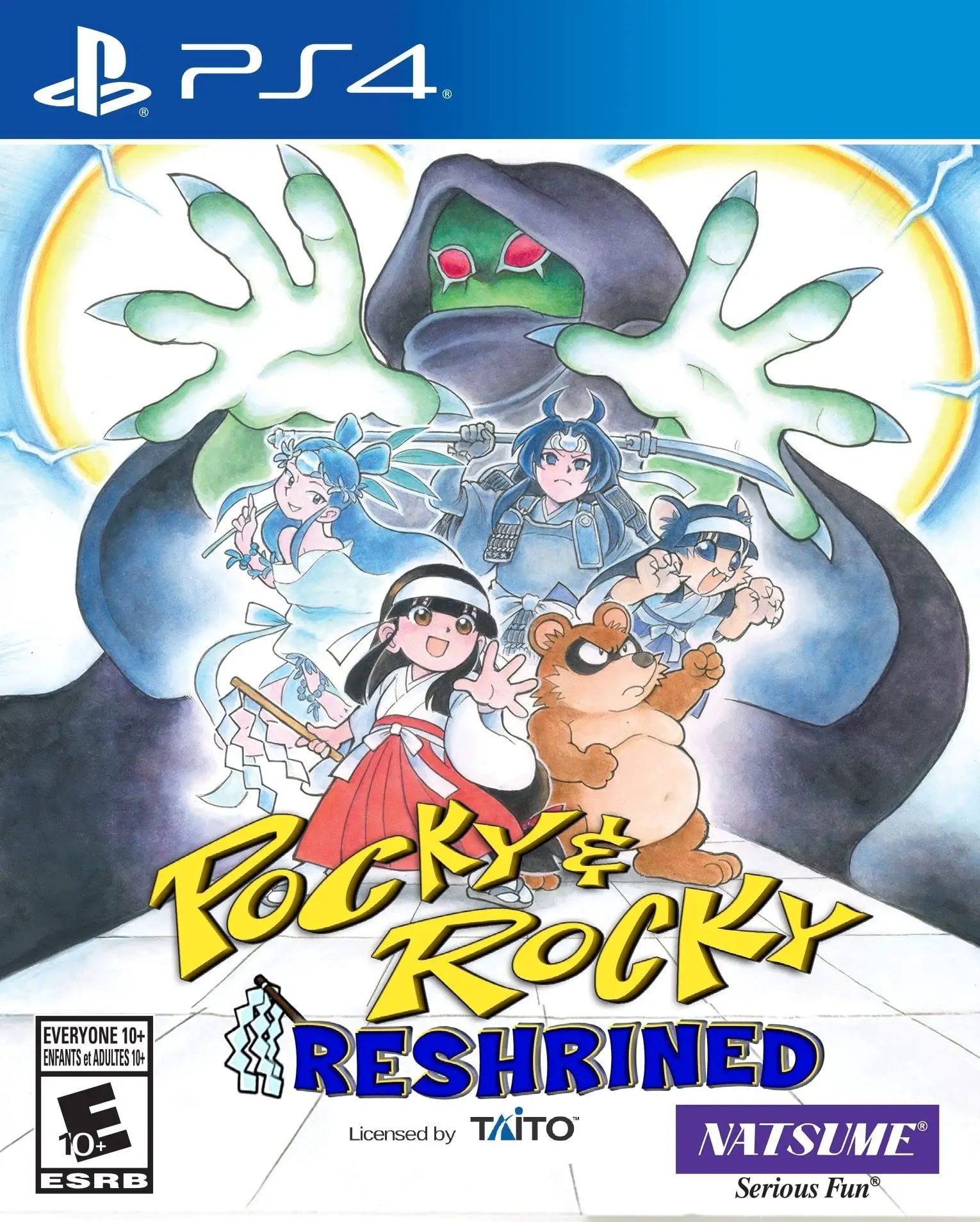Capa de Pocky & Rocky Reshrined