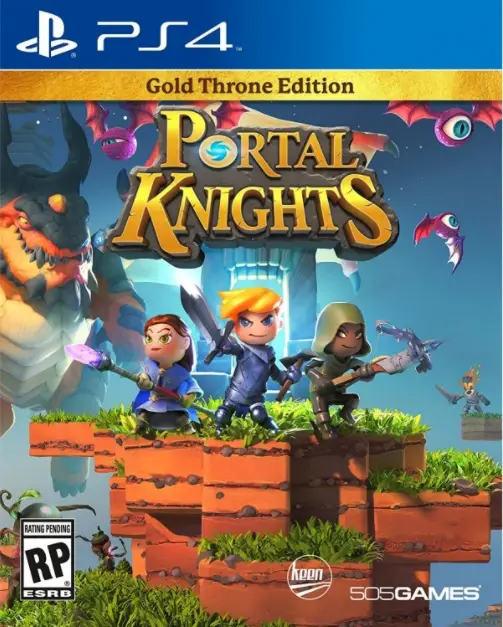Capa de Portal Knights: Gold Throne Edition