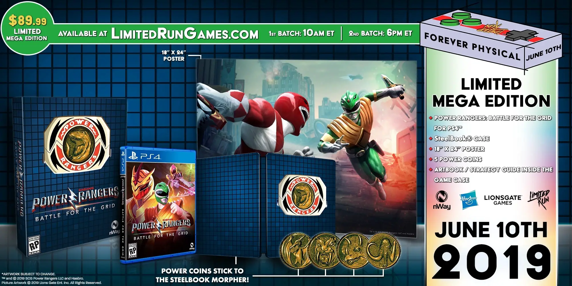 Capa de Power Rangers: Battle for the Grid (Mega Edition)