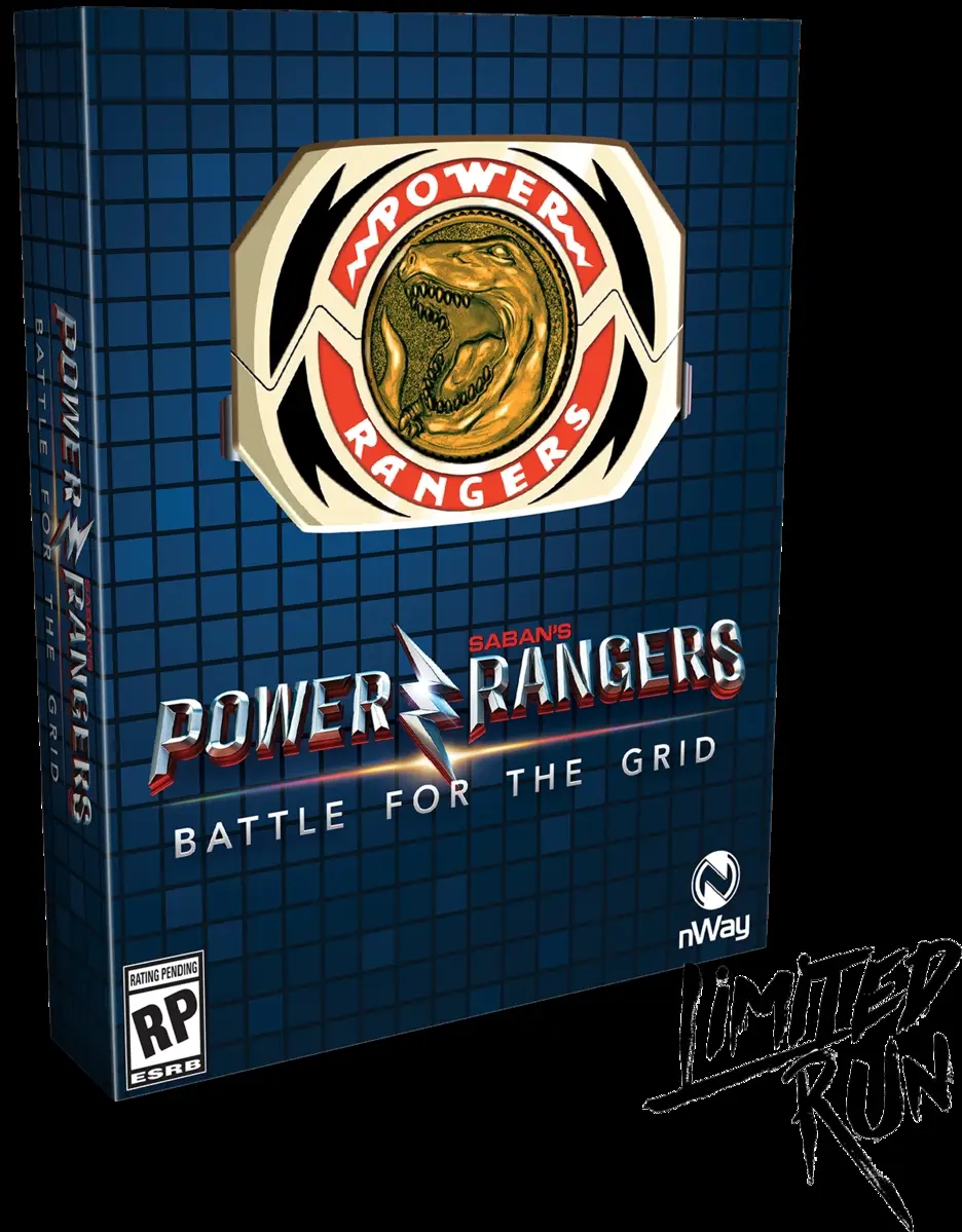 Capa de Power Ranges Battle for the Grid Mega Edition