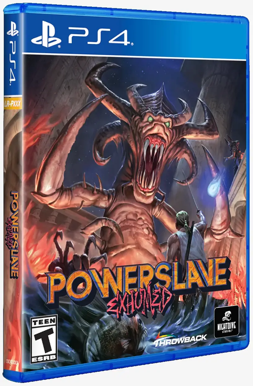 Capa de PowerSlave: Exhumed