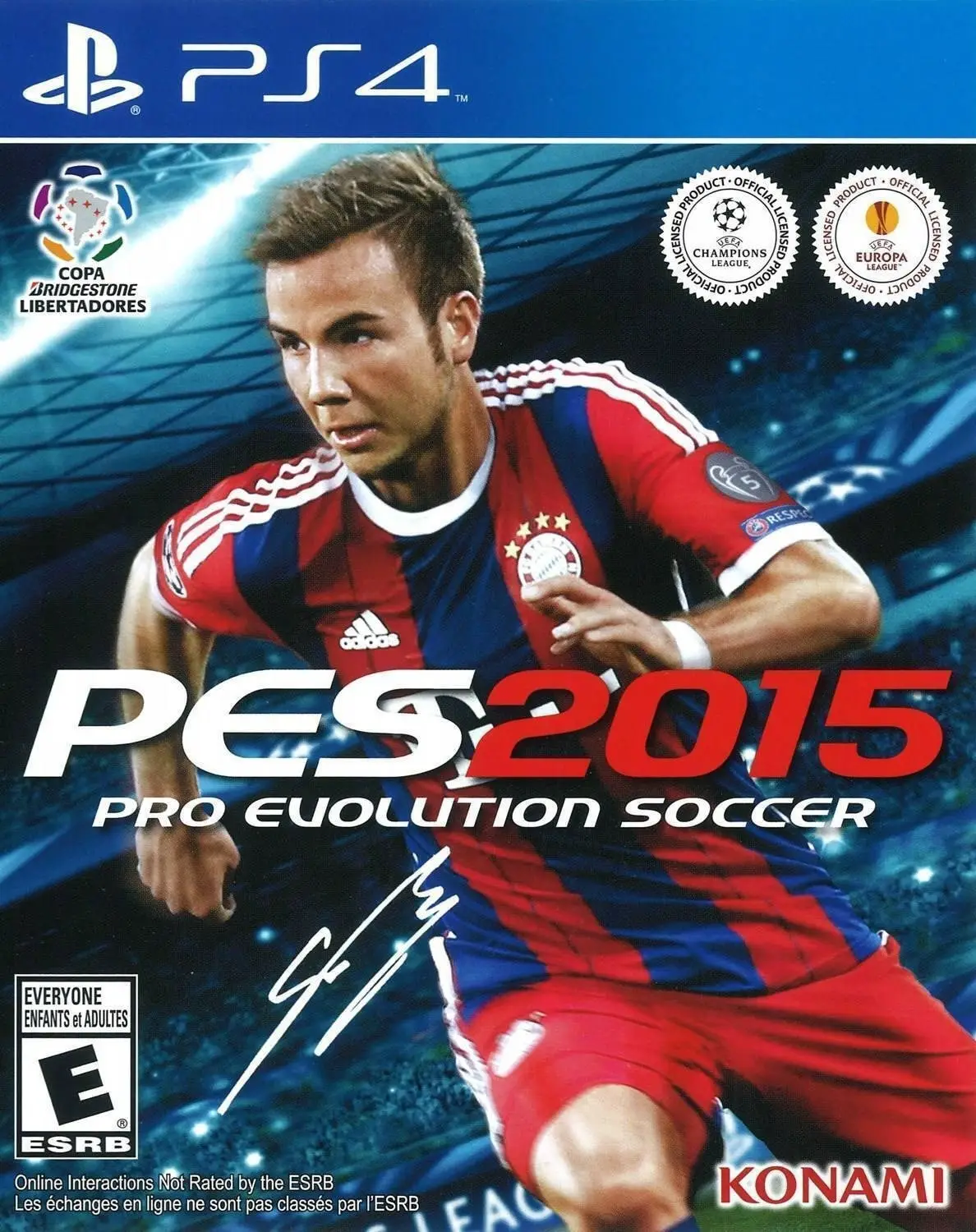 Capa de Pro Evolution Soccer 2015