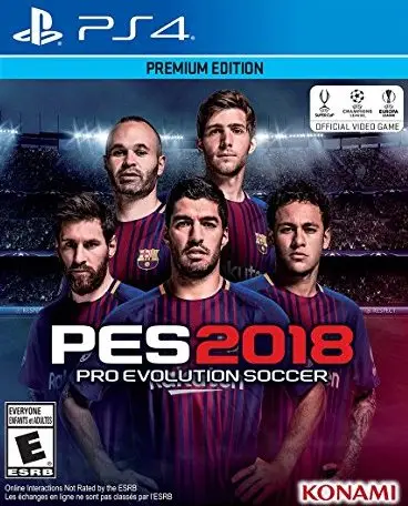 Capa de Pro Evolution Soccer 2018 - Premium Edition