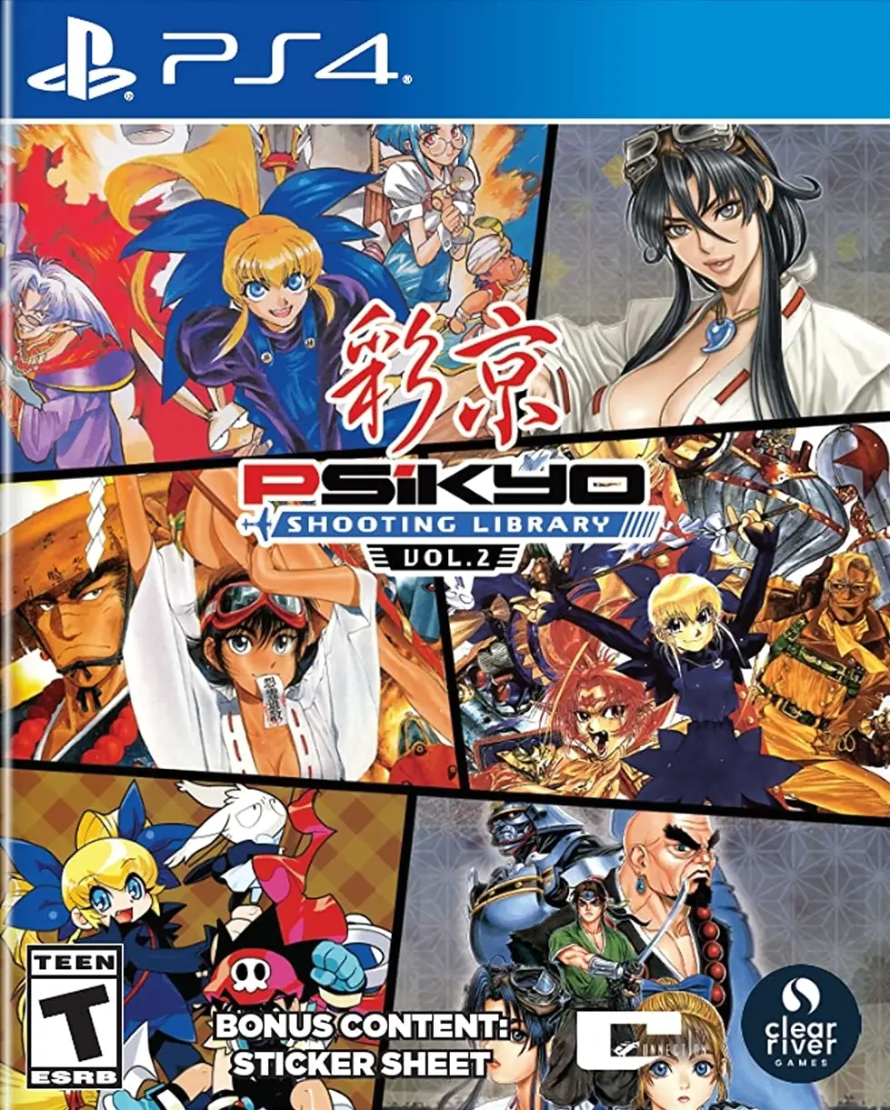 Capa de Psikyo Shooting Library Vol. 2