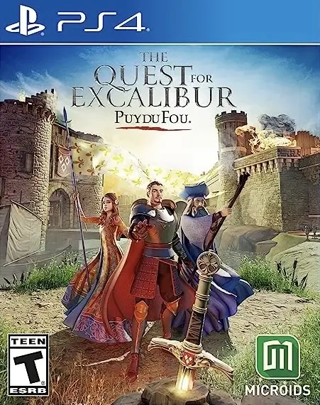 Capa de Quest for Excalibur - Puy du Fou