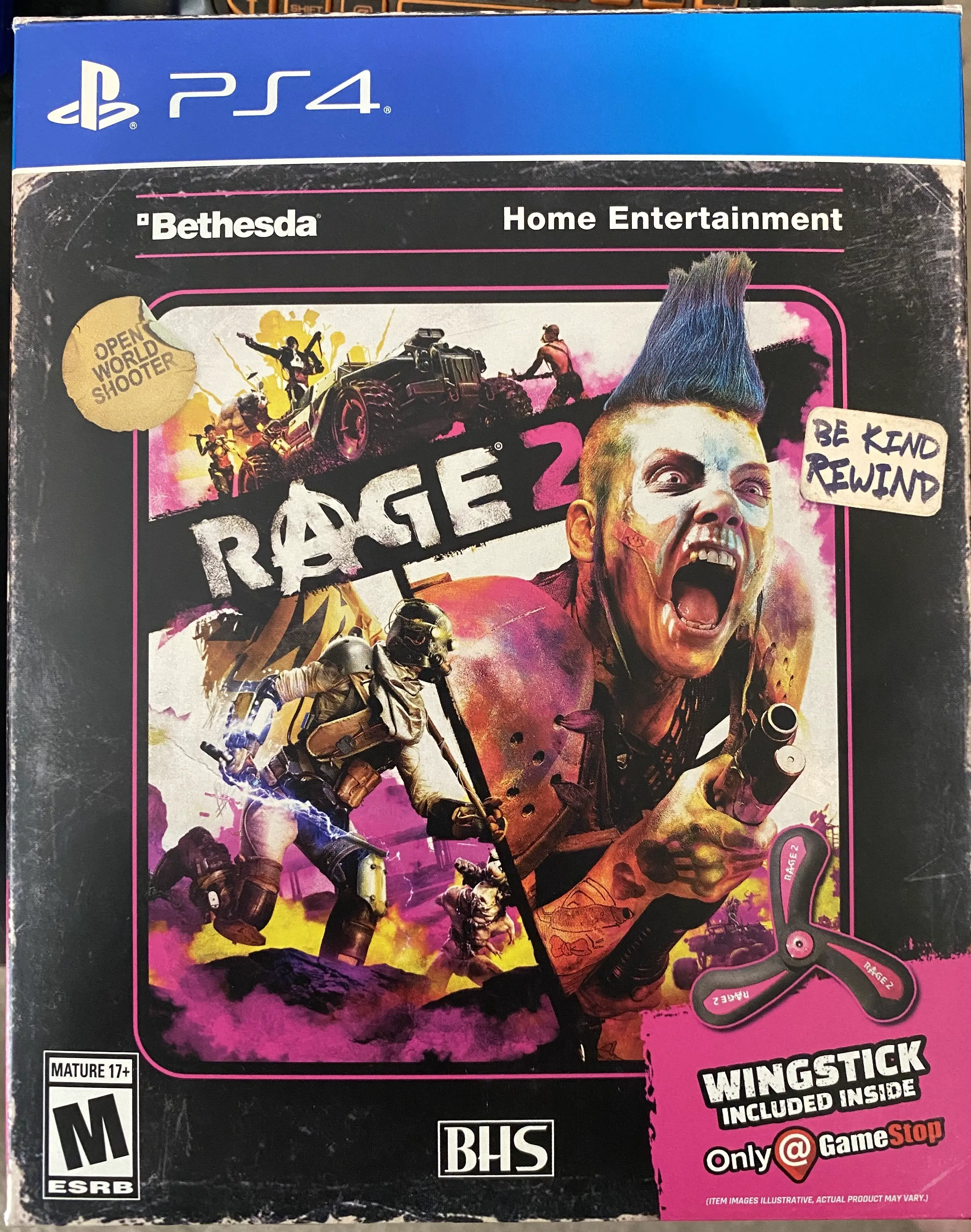 Capa de Rage 2 [GameStop Wingstick Edition]