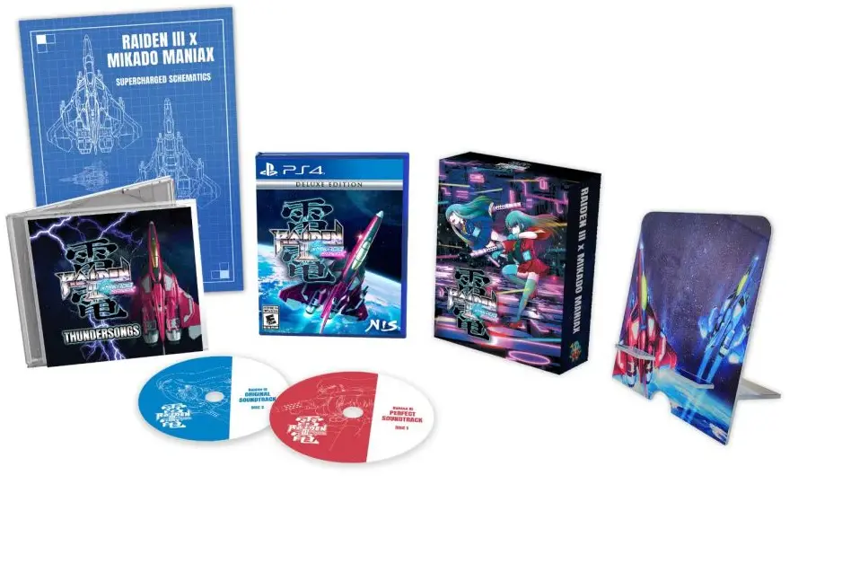 Capa de Raiden III x Mikado Maniax [Limited Edition]