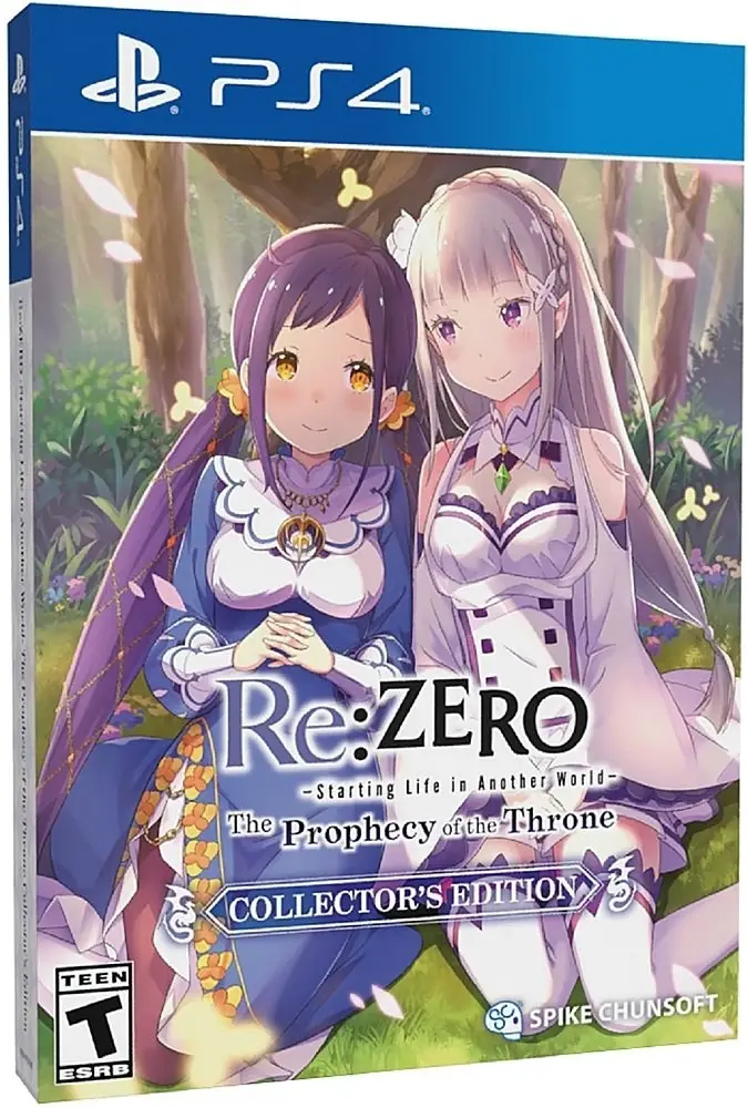 Capa de Re:ZERO: The Prophecy Of The Throne [Collector's Edition]