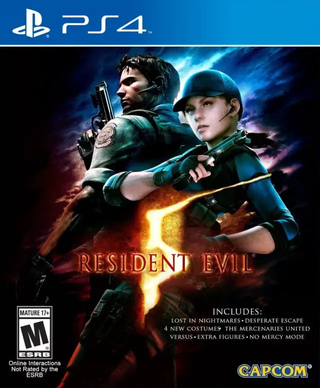 Capa de Resident Evil 5