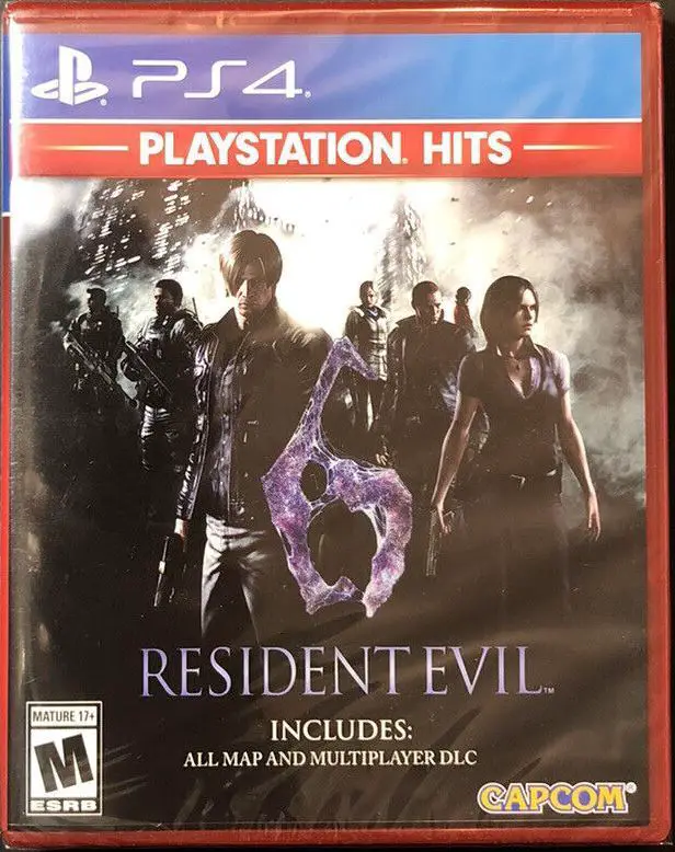 Capa de Resident Evil 6 [Playstation Hits]