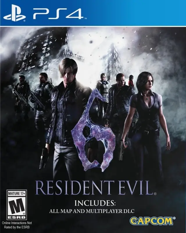 Capa de Resident Evil 6