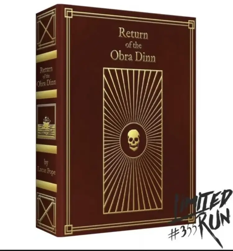 Capa de Return of the Obra Dinn - Limited Edition