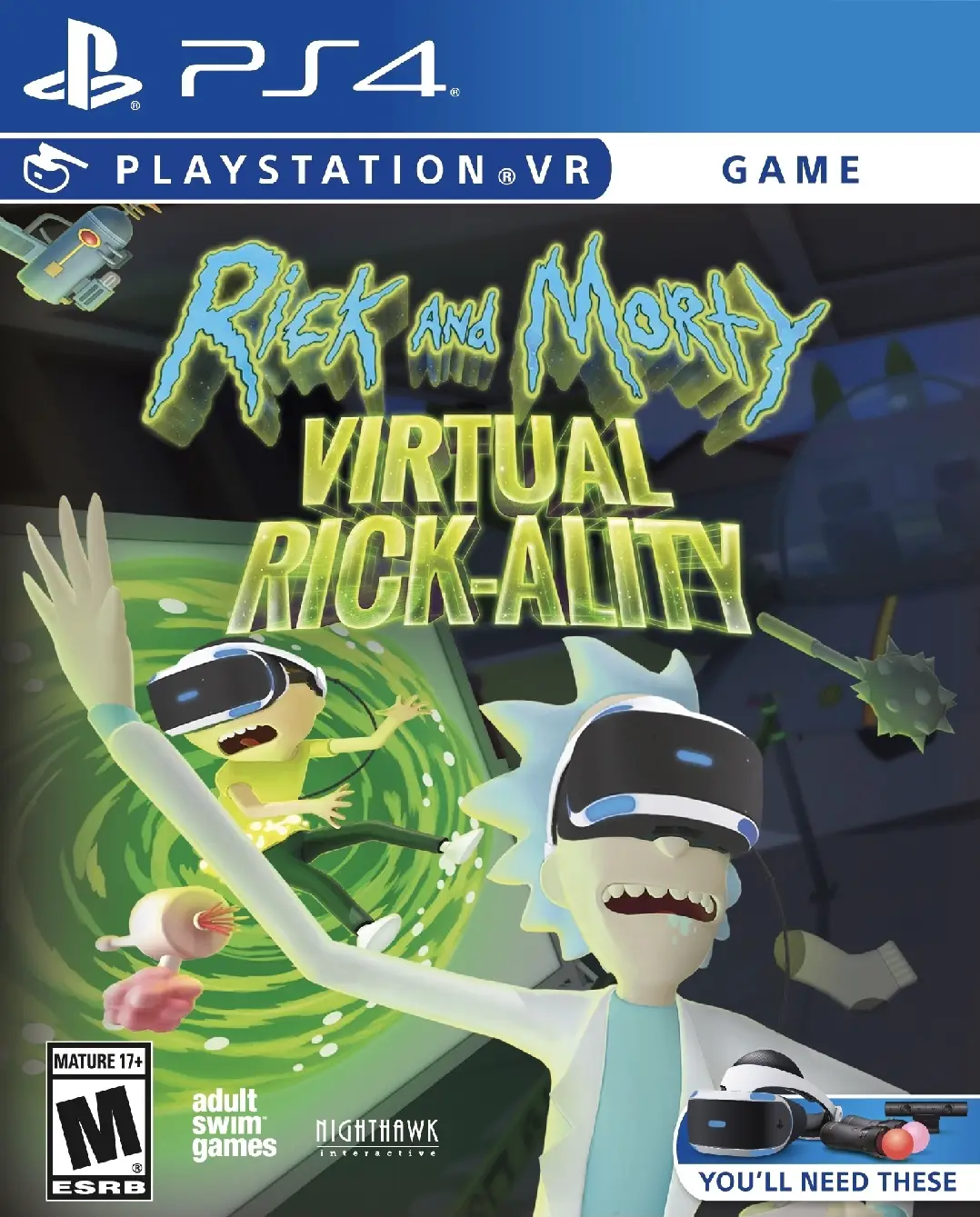 Capa de Rick and Morty Virtual Rick-ality Collector's Edition