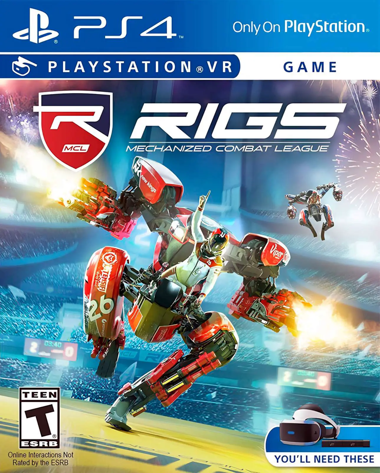 Capa de RIGS: Mechanized Combat League