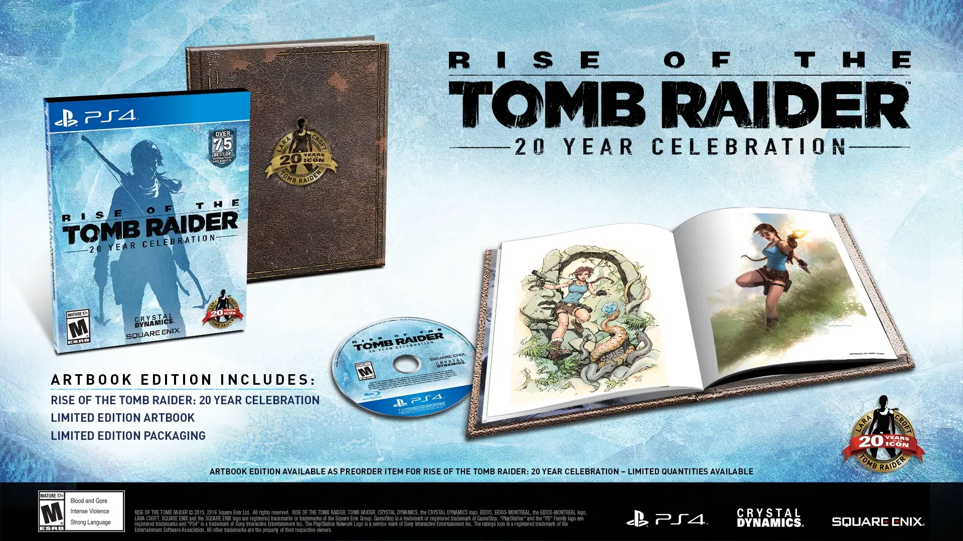 Capa de Rise of The Tomb Raider: 20 Year Celebration [Limited Edition]