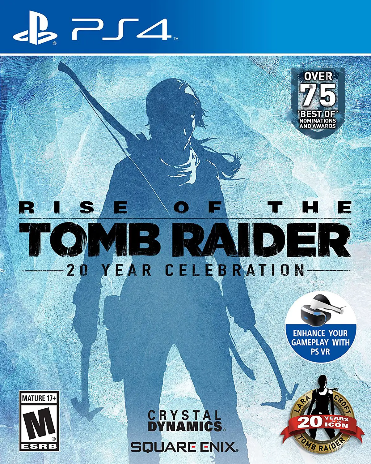 Capa de Rise of The Tomb Raider: 20 Year Celebration