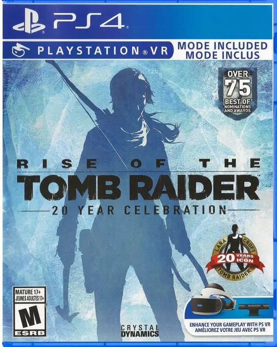 Capa de Rise of the Tomb Raider: 20 Year Celebration (Reprint)