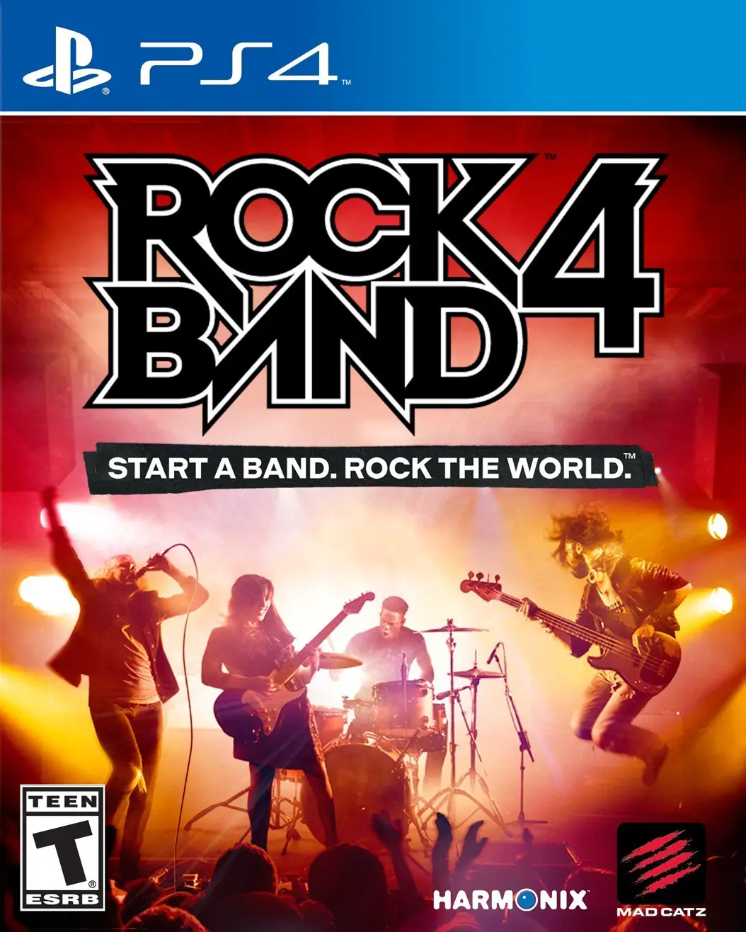 Capa de Rock Band 4
