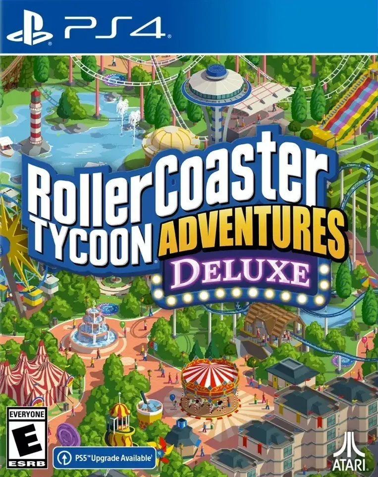 Capa de Roller Coaster Tycoon Adventures: Deluxe
