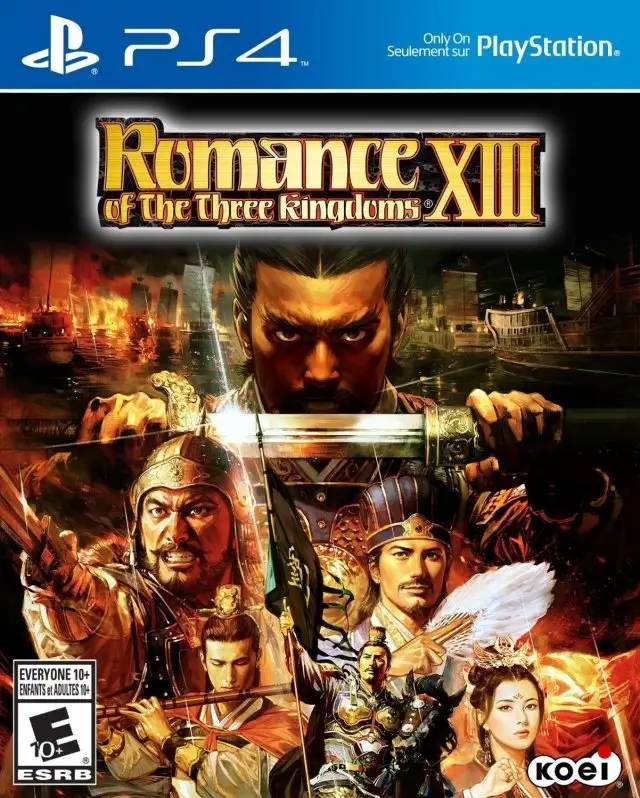 Capa de Romance of the Three Kingdoms XIII