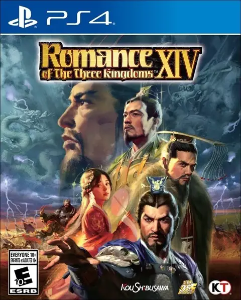 Capa de Romance of the Three Kingdoms XIV