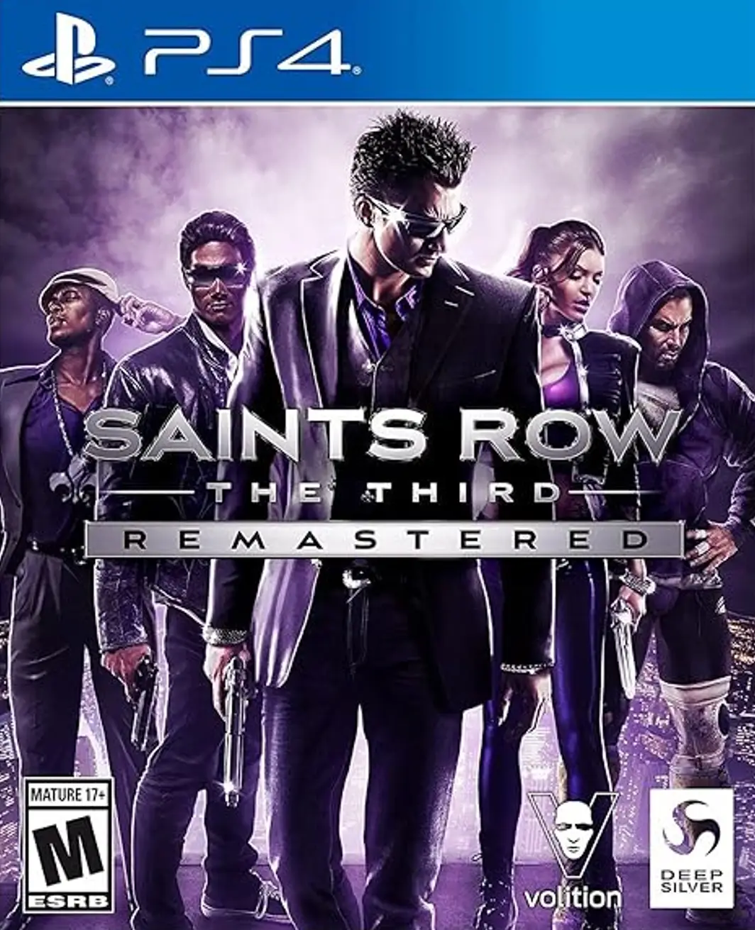 Capa de Saints Row: The Third Remastered