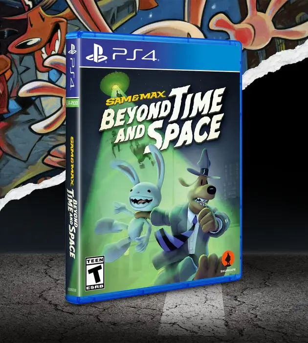 Capa de Sam & Max: Beyond Time and Space