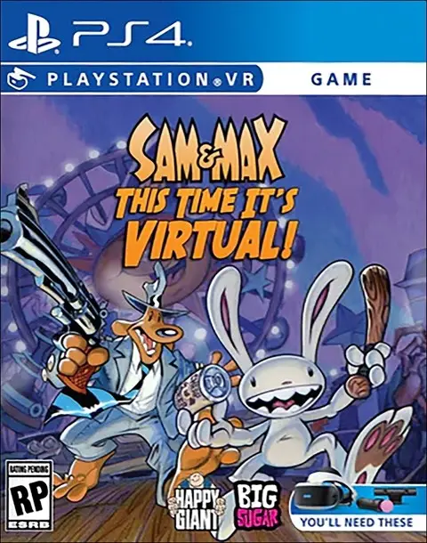 Capa de Sam & Max: This Time It's Virtual!