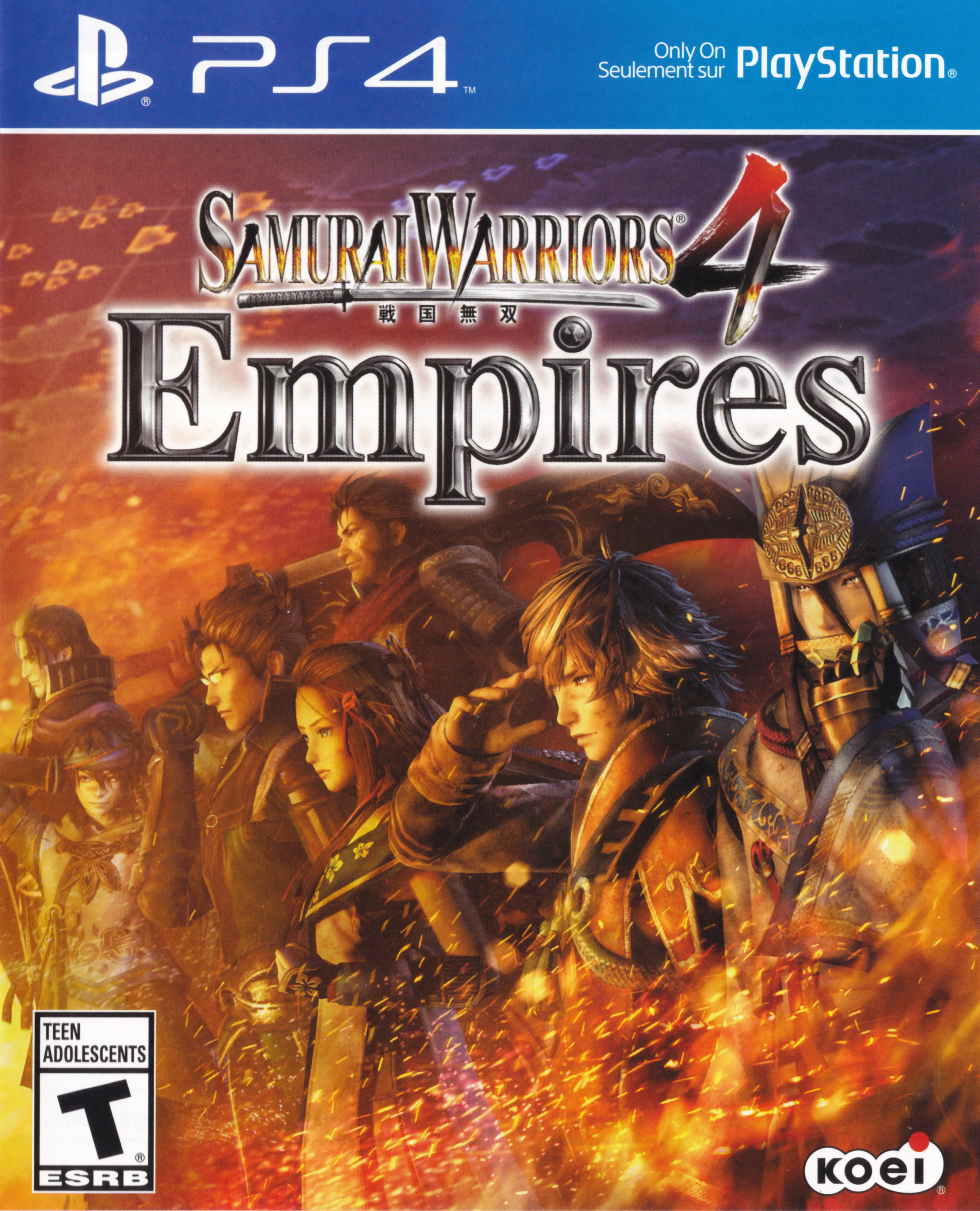 Capa de Samurai Warriors 4: Empires