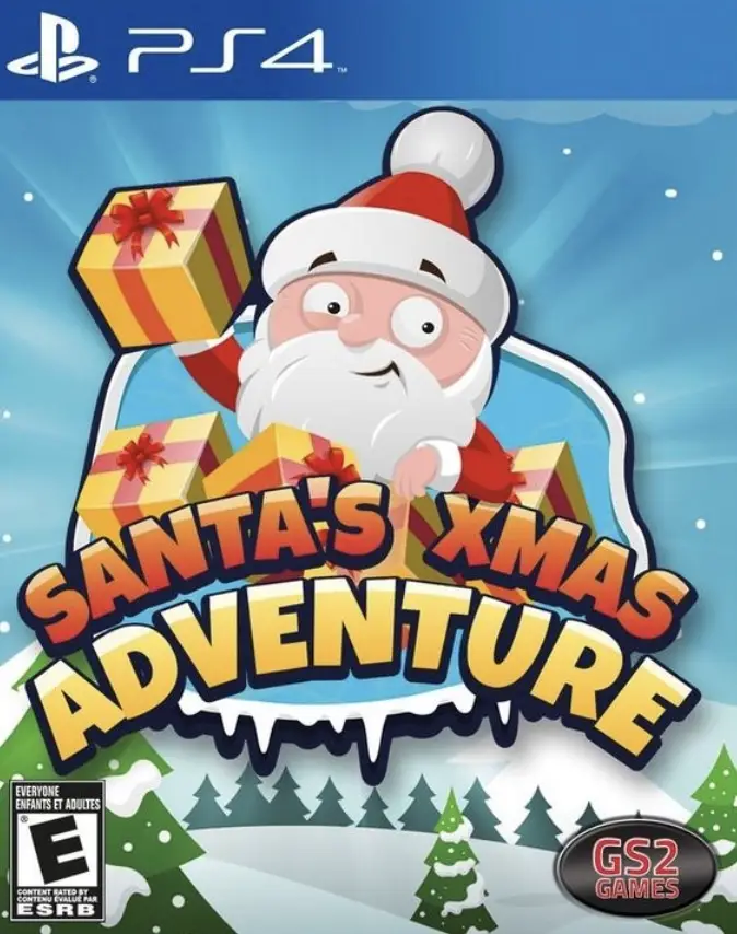 Capa de Santa's Xmas Adventure