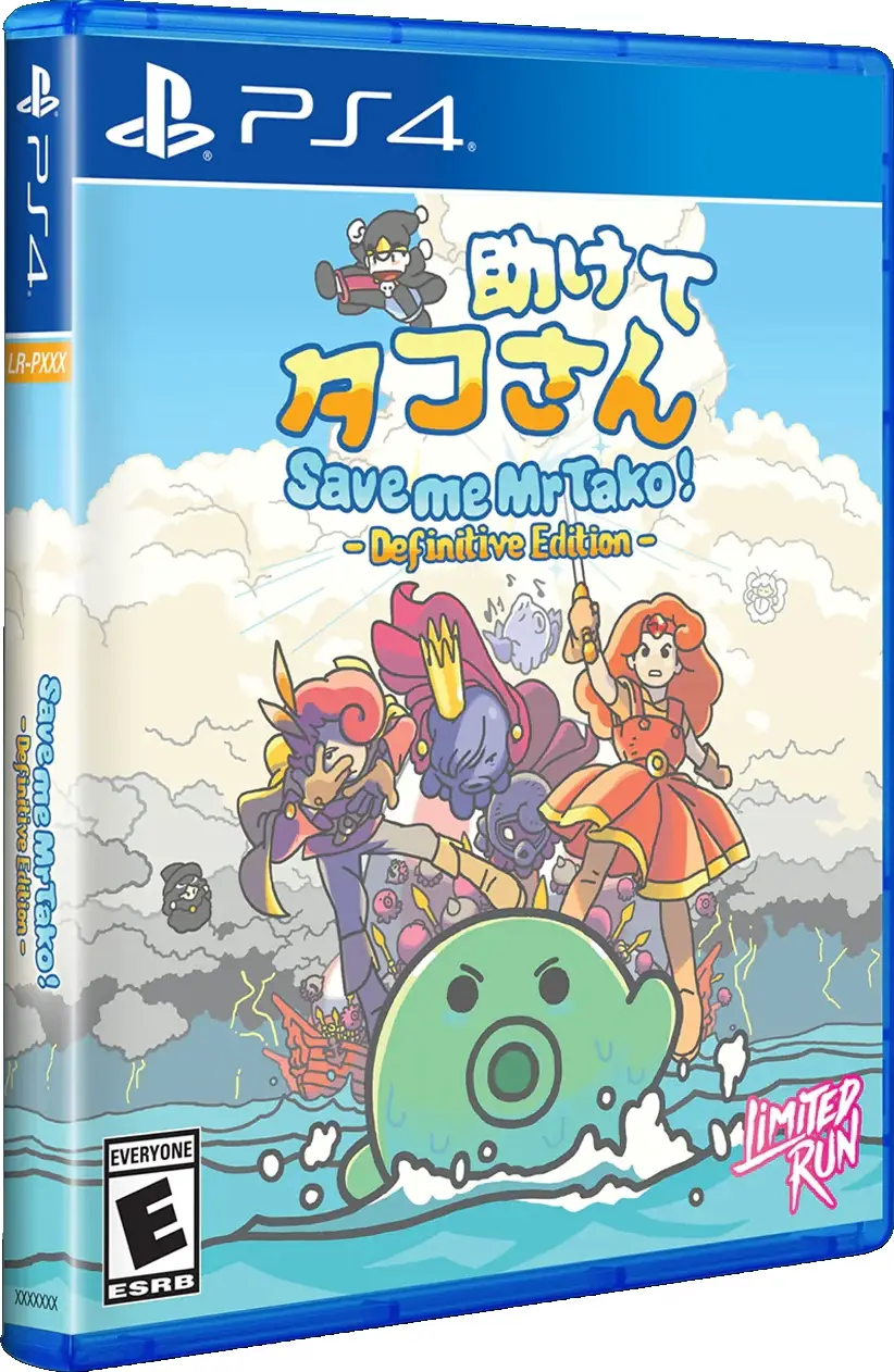 Capa de Save Me Mr. Tako: Definitive Edition