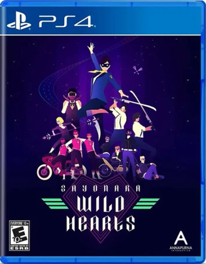 Capa de Sayonara Wild Hearts