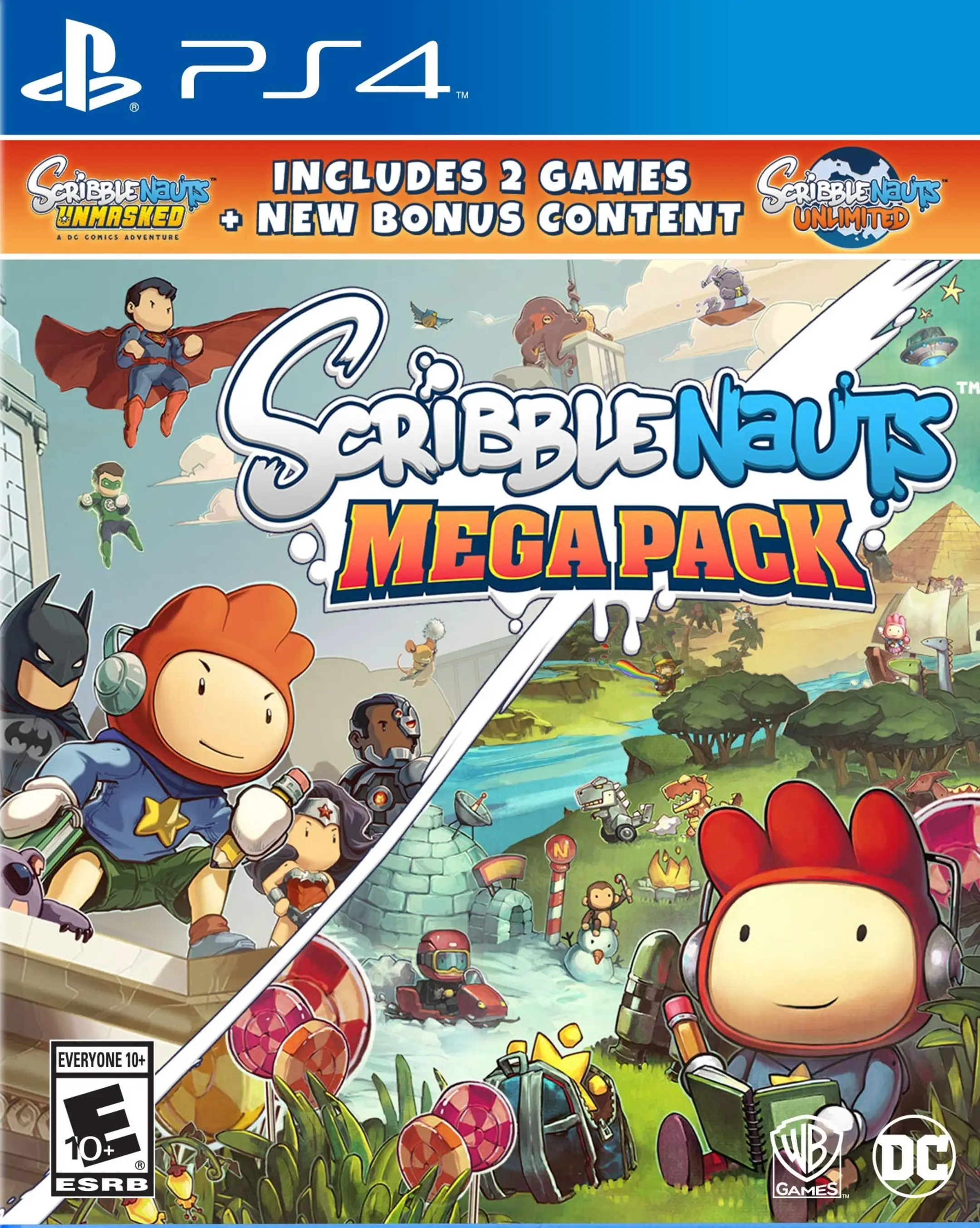 Capa de Scribblenauts Mega Pack