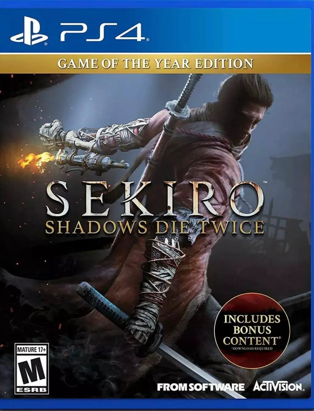 Capa de Sekiro: Shadows Die Twice [Game Of The Year Edition]