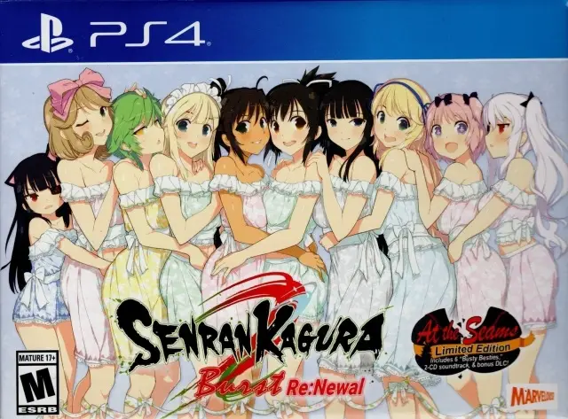 Capa de Senran Kagura Burst Re:Newal [At the Seams Edition]